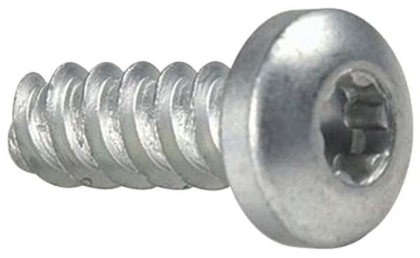 Thread Forming Screw, #4 x 3/4 in, Plain 18-8 Stainless Steel Pan Head Torx Drive, 50 PK, TAMPER-PRUF SCREW, Mfr# 450750