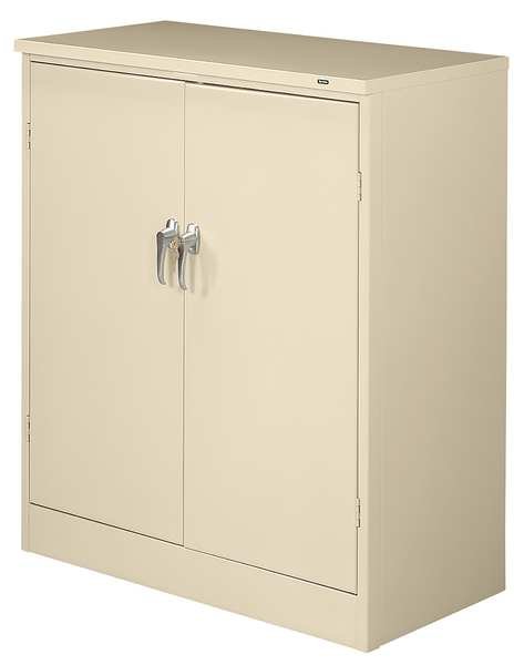 22 ga. Steel Storage Cabinet, 36 in W, 42 in H, TENNSCO, Mfr# 1842PY