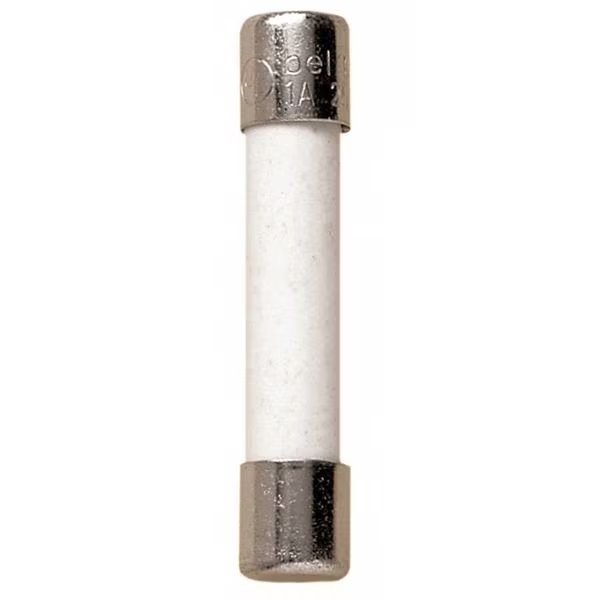 Ceramic Fuse, GAB Series, Fast-Acting, 25A, 250V AC, Non-Indicating, 5 PK, Mersen, Mfr#: GAB25
