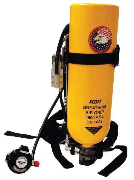 Industrial SCBA, 30 min., Aluminum, 3M Scott, Mfr#: IND112013100101