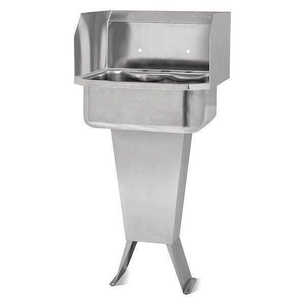 Hand Sink, 19 In. L, 18 In. W, 41-1/2 In. H, Sani-Lav, Mfr#: 5038