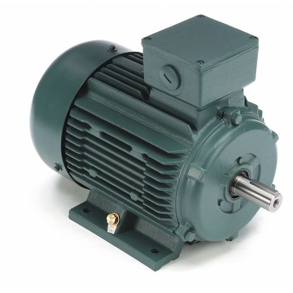 3-Phase Premium Efficiency Metric Motor, 5 1/2 HP, DF112M Frame, 230/460 Voltage, 3510 Nameplate RPM, LEESON, Mfr# 193306.60
