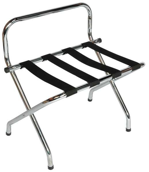 Luggage Rack, 26 1/2 H x 16 D In., PK6, Csl, Mfr#: 1055C-BL