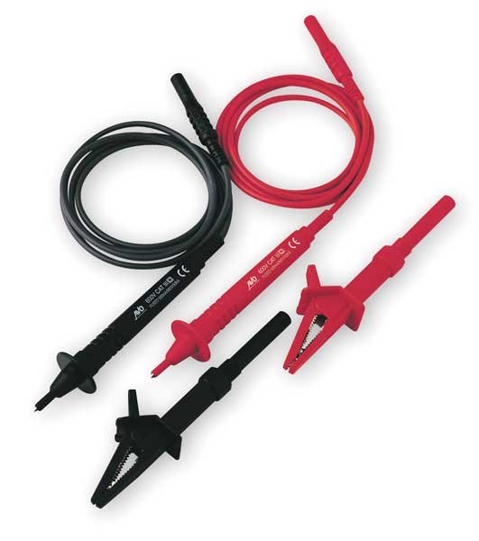 Fused Test Leas Set, Megger, Mfr#: 1002-015