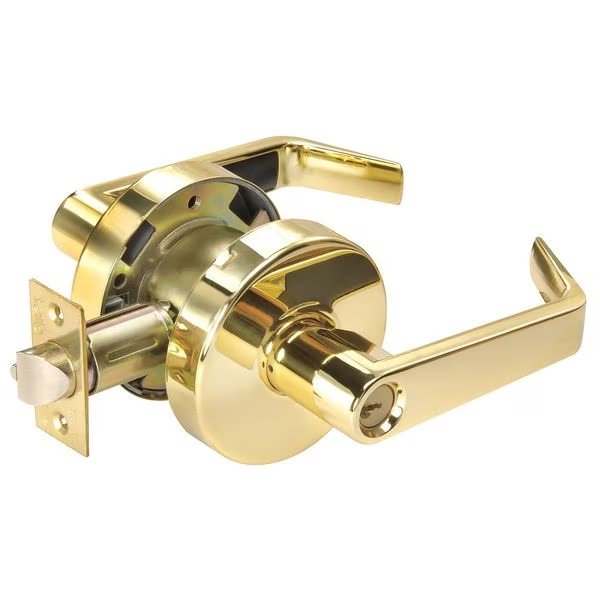 Lever Lockset, Mechanical, Entrance, Yale, Mfr#: AU4607LN x 605