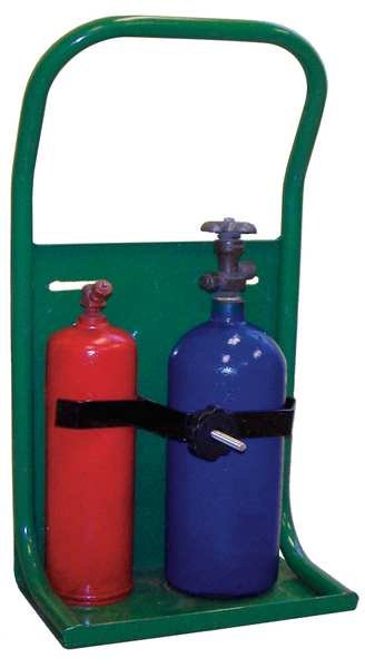 Welding Torch Stand, 28 In. H, Steel, Saftcart, Mfr#: 40-20