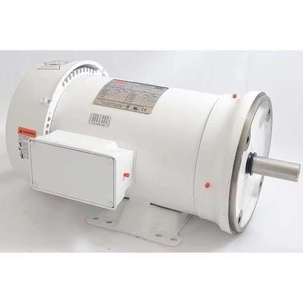 Washdown Motor, 3 Ph, TEFC, 3 HP, 3510 rpm, DAYTON, Mfr# 5XAT7