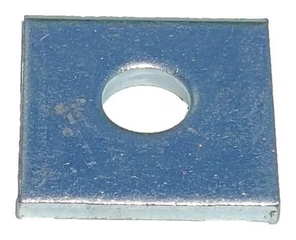 Channel Square Washer, 3/8 In, Silver, PK25, EnjoyTool select, Mfr# V500 3/8EG
