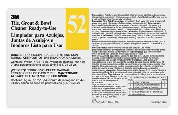 Secondary Label, PK12, 3M, Mfr# 340452
