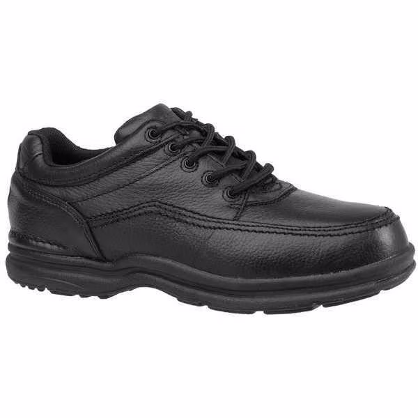 Work Shoes, Stl, Mn, 11W, Blk, PR, Rockport Works, Mfr#: RK6761
