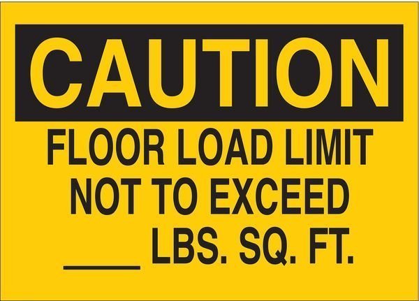 Caution Sign, 10 x 14In, BK/YEL, ENG, Text, Sign Legend Text Color: Black, 43329, BRADY, Mfr# 43329
