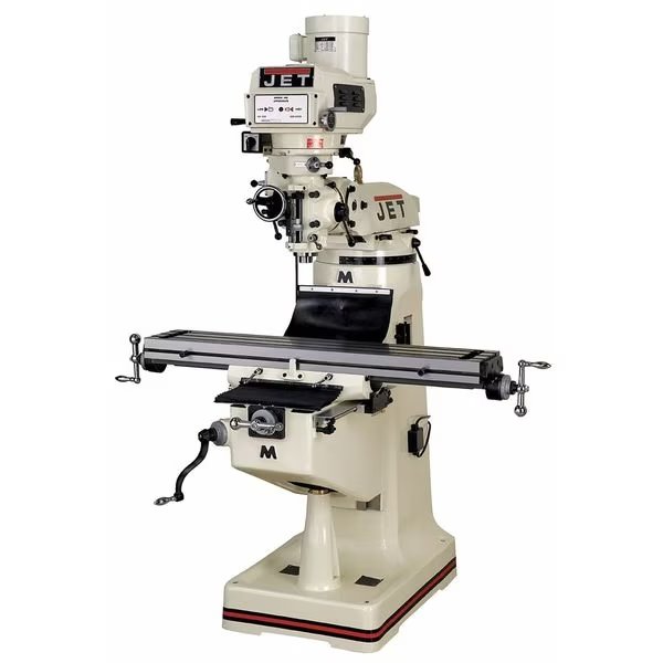 Var Speed Mill Machine, 3Ph, 3HP, 230/460V, Jet, Mfr#: 690182