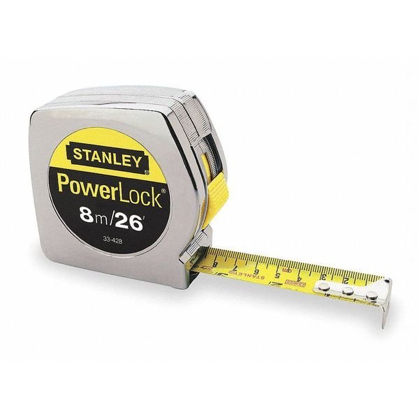 8 m Tape Measure, 1 in Blade