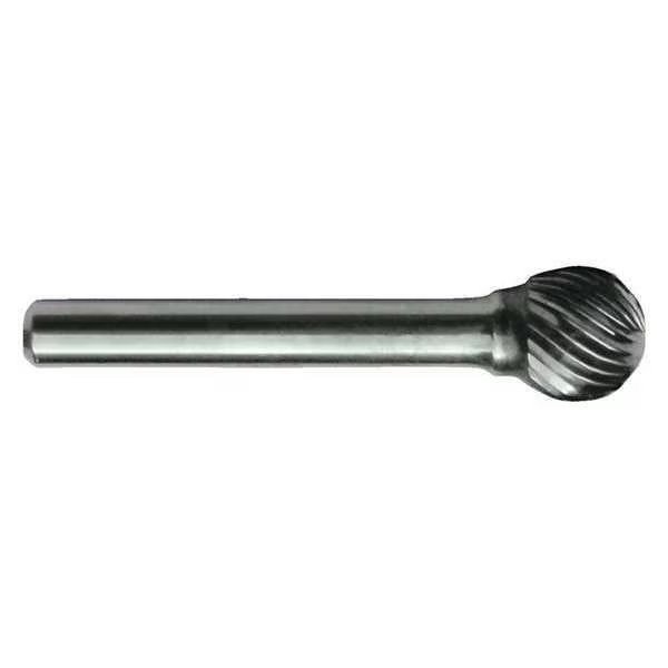 Carbide Bur, 1853 SD-11 CLE-SD Ball Shaped Bur Standard Cut 1/8