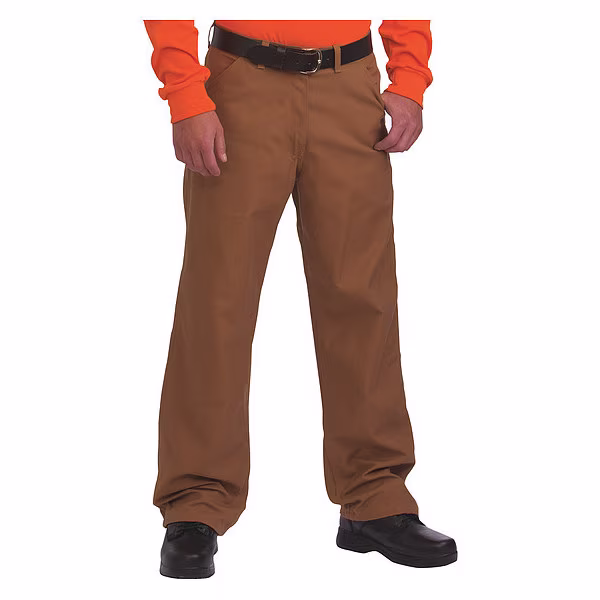 Duck Jeans, Fire-Resistant, 12.7 Cal/cm2, Big Bill, Mfr#: 1981USD-33W32LBRN
