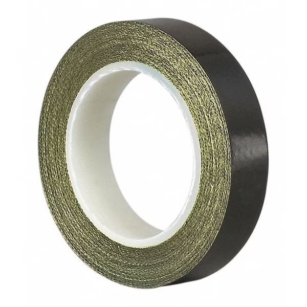 PTFE Fabric Tape, Black, 7/8
