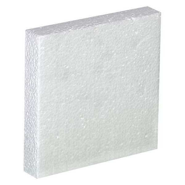 Plastic Jug Foam Insert, 1-1 Gallon, White, 48/Case, PARTNERS BRAND, Mfr# HAZ1063