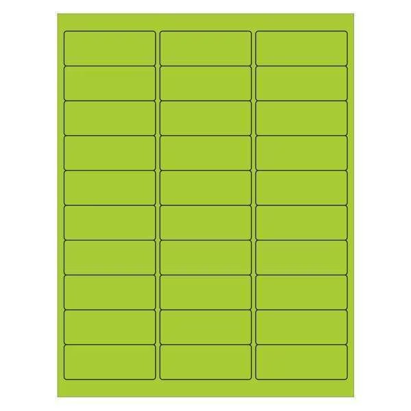 Tape Logic® Rectangle Laser Labels, 2 5/8