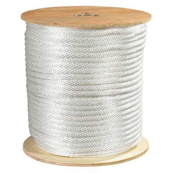 Solid Braided Nylon Rope, 1/2