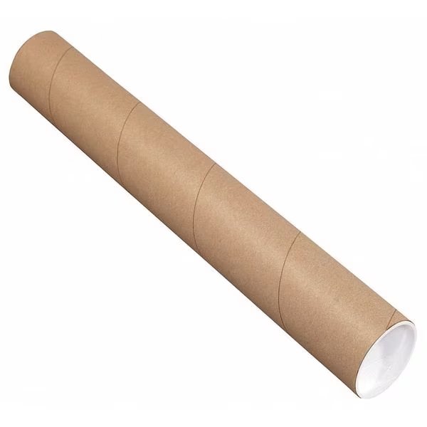 Mailing Tubes with Caps, 3