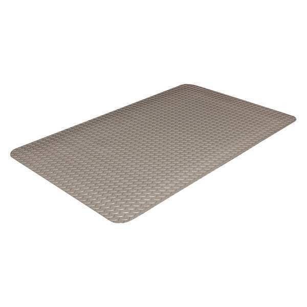 Anti-Fatigue Mat, Gray, 3 ft. L x, Crown Matting Technologies, Mfr#: CD 0023DG