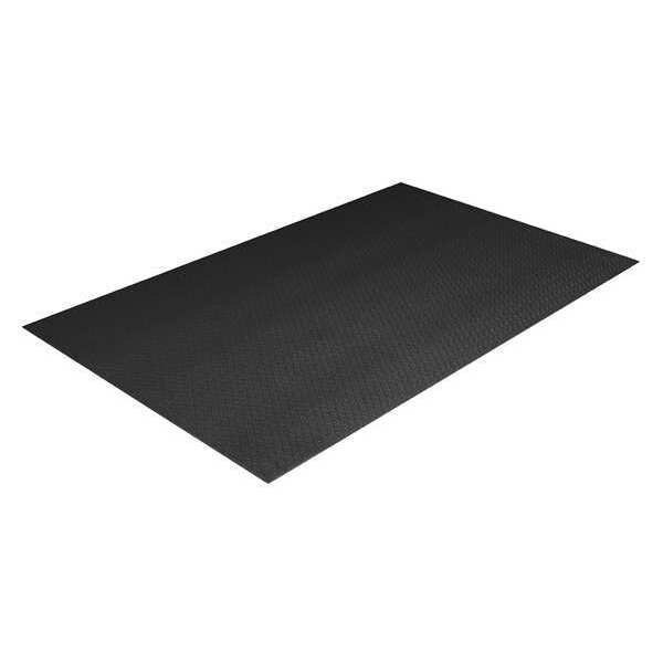 Antifatigue Comfort Mat, Black, 60 ft. L x 6 ft. W, CROWN MATTING TECHNOLOGIES, Mfr# CK83872BK