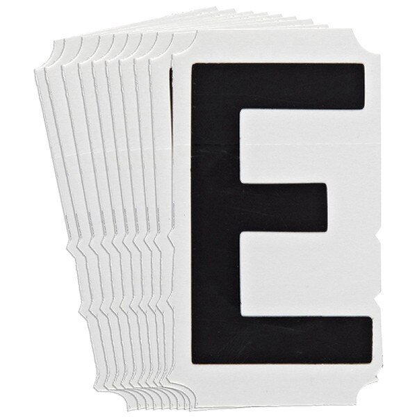 Numbers and Letters Labels, PK 10, Brady, Mfr#: 5100P-E