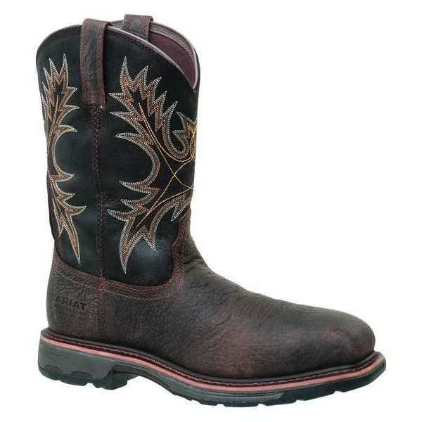 Size 7 Men's Western Boot Composite Work Boot, Bruin Brown, ARIAT, Mfr# 10017420