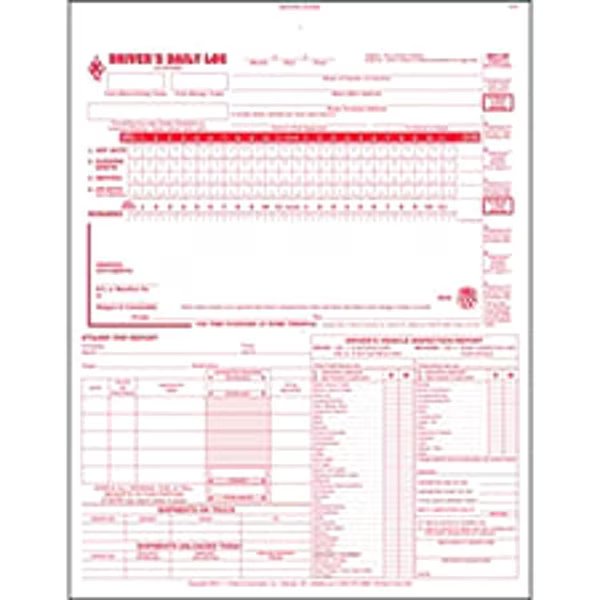 Drivers Logbook 5 In 1, With Carbon, Jj Keller, Mfr#: 8540