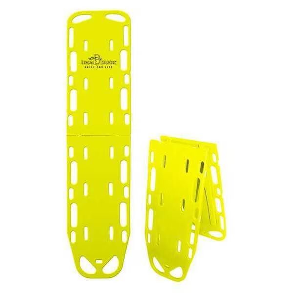 Folding Spineboard, Yellow, Speed Clip, Iron Duck, Mfr#: 35940-P-YL
