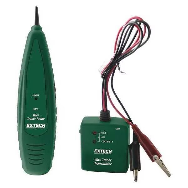 Tone Generator and Probe Kit, Extech, Mfr#: TG20