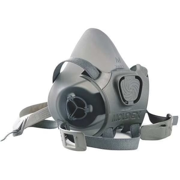 Half Mask Respirator, Silicone, M, MOLDEX, Mfr# 7802