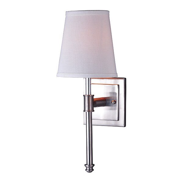 Ritz 1L Vanity Satin Nickel, VAXCEL, Mfr# W0247