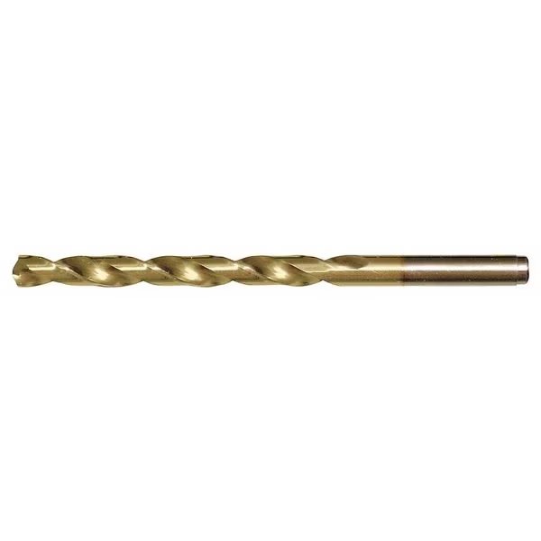 135° Heavy-Duty Cobalt Jobber Length Drill Chicago-Latrobe 550ASP-TN TiN HSS-CO 5%-M35 RHS/RHC 3/16, CHICAGO-LATROBE, Mfr# 47638