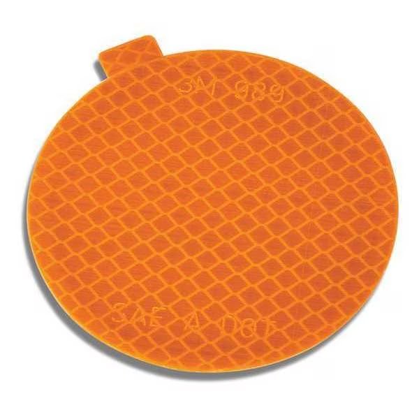 Reflective Tape, Polyester, 0.25 ft. L, PK2, 3M, Mfr#: 989-74-3