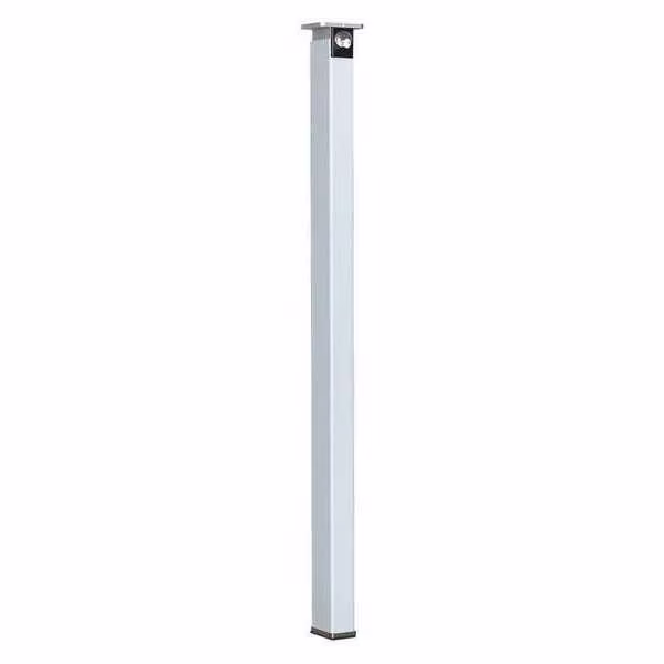 Keyed Removable Mullion, Satin SS, 96
