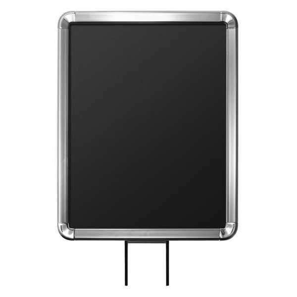 Sign Frame, Chrome, Type Vertical, Lavi Industries, Mfr#: 50-1141F7V-S/CL