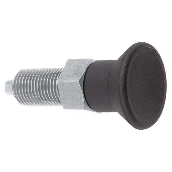 Indexing Plunger D1= 3/8-24, D=5, Style A, Non-Lockout wo Locknut, Stainless Steel Hardened, Kipp, Mfr#: K0338.01105AL