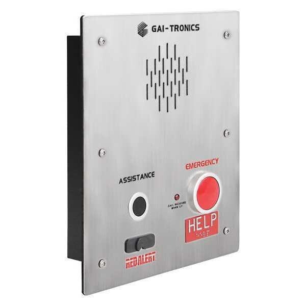 Emergency Telephone, WiFi, Silver, HUBBELL GAI-TRONICS, Mfr# 397-811A