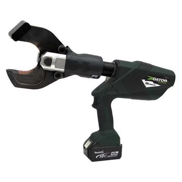 Cordless Cable Cutter, 18 V DC, Li-Ion Battery, Gator Series, Greenlee, Mfr#: ESC85LX11