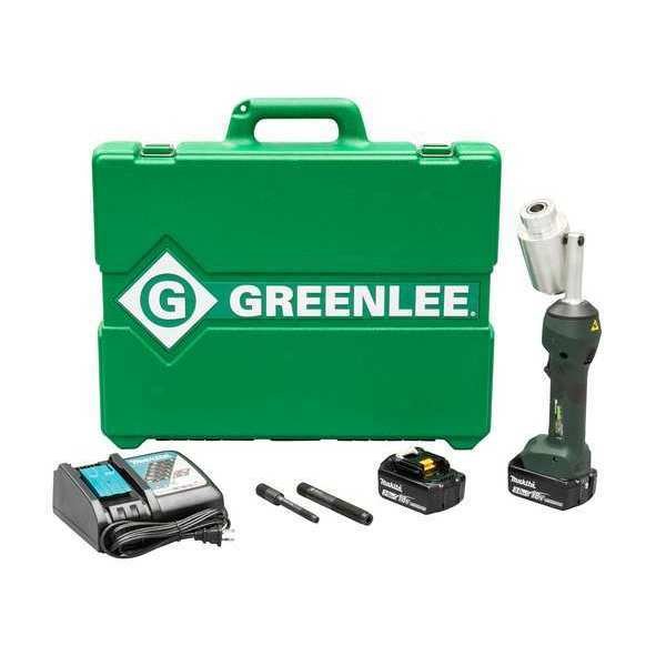Punch Driver Kit, 18.0V, Li-Ion, Cordless, Greenlee, Mfr#: LS100X11A