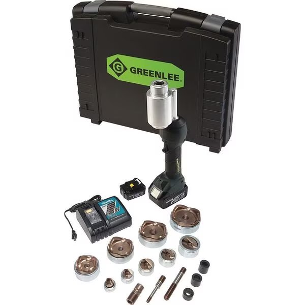 Punch Driver Kit, 18.0V, Li-Ion, Cordless, Greenlee, Mfr#: LS100X11SS4