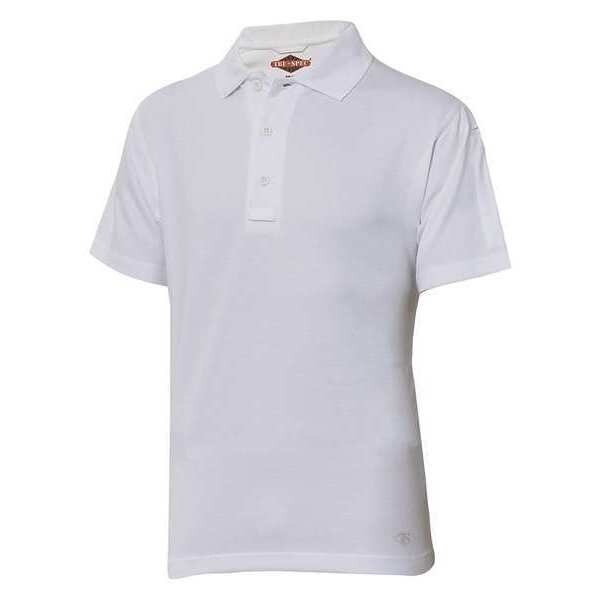 Mens Tactical Polo, Size 2XL, White, TRU-SPEC, Mfr# 4326