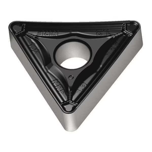 Triangle Turning Insert, Triangle, 3/8 in, TNMM, 0.8 mm, Carbide, Walter, Mfr#: TNMM160408-NRF WPP20S