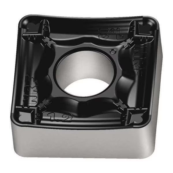 Square Turning Insert, Square, 1/2 in, SNMM, 3/64 in, Carbide, Walter, Mfr#: SNMM120412-NRF WPP20S