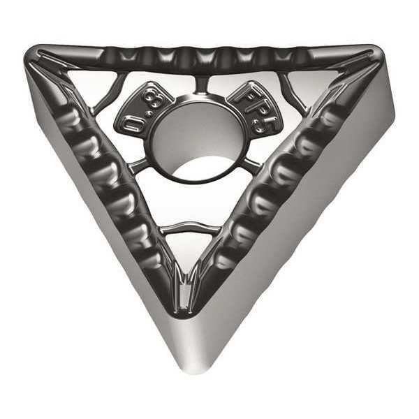 Triangle Turning Insert, Triangle, 3/8 in, TNMG, 0.4 mm, Carbide, Walter, Mfr#: TNMG160404-FP5 WPP20S