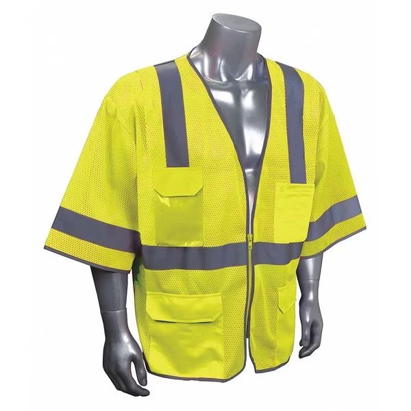 High Visibility Vest, Yellow/Green, S, CONDOR, Mfr# 53YN77