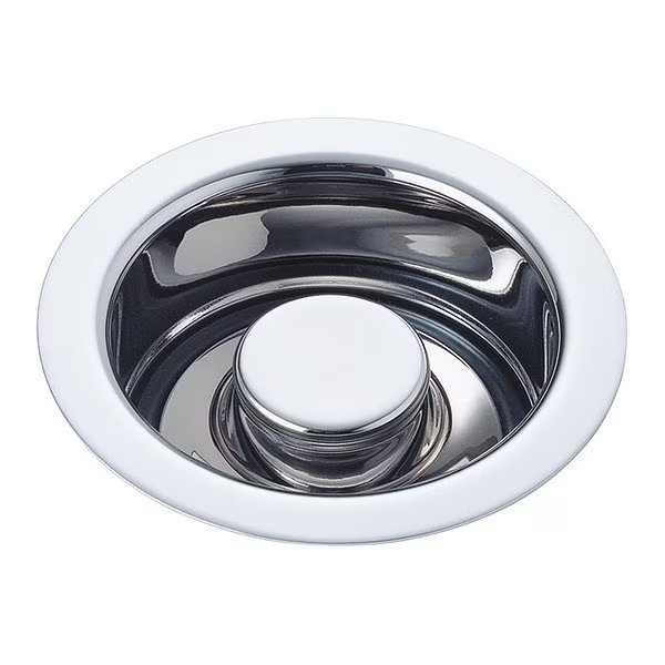 Flange: Brass, Accessory, Kitchen Disposal and Flange Stopper, Delta, Mfr#: 72030