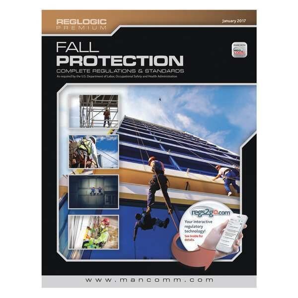 Other Code Book, Fall Protection: Complete OSHA Regulations, English, Paperback, Publisher: MANCOMM, MANCOMM, Mfr# 36B-001-34
