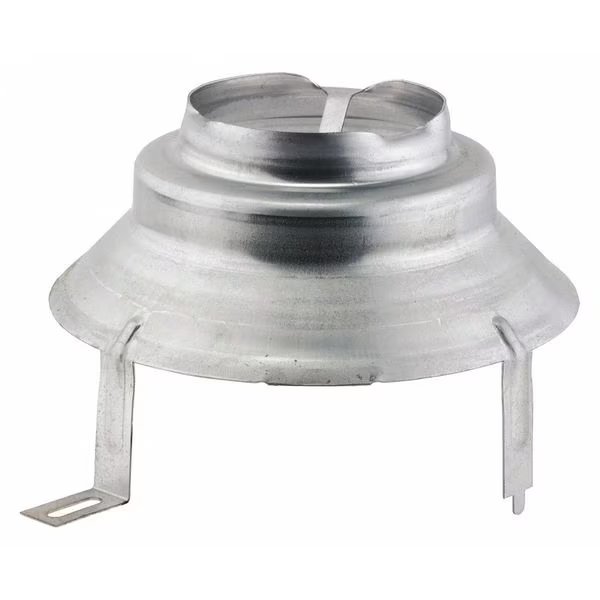Vent Hood, 3 in/4 in Connection Size, Vertical Mount, 50 ft Venting Distance, 5.95 in Overall Lg, Rheem, Mfr#: AS40665